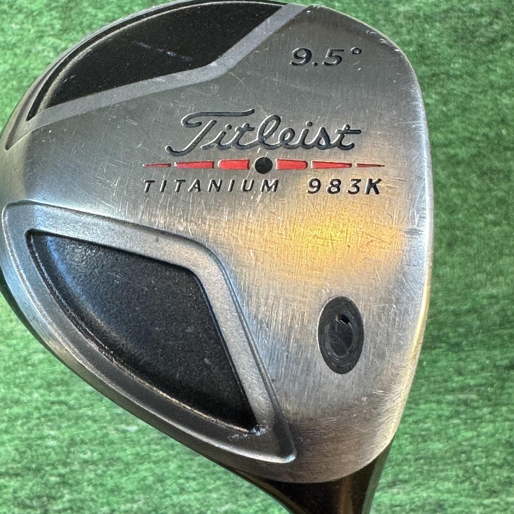 Vintage Titleist 983K Driver 9.5° Stiff Speeder Fujikura S-Flex Golf Club Mens